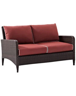 Crosley Kiawah Outdoor Wicker Loveseat Home