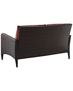 Crosley Kiawah Outdoor Wicker Loveseat Home 6 Crosley Kiawah Outdoor Wicker Loveseat Home -Crosley Sales Store 3070559410 RLLD 3