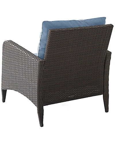 Crosley Kiawah Outdoor Wicker Arm Chair Home 2 Crosley Kiawah Outdoor Wicker Arm Chair Home - Image 2